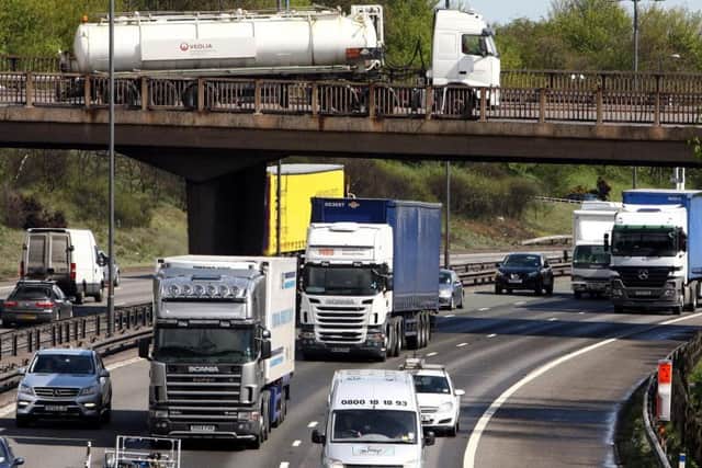 The Department for Transport announced that platoons of self-driving lorries will be trialled on England's motorways