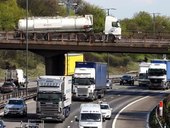 The Department for Transport announced that platoons of self-driving lorries will be trialled on England's motorways