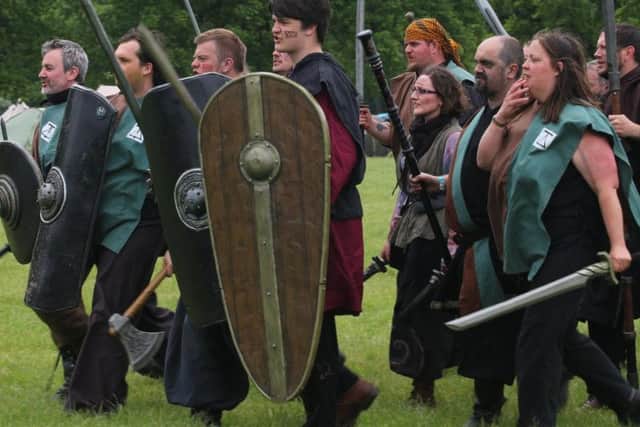 Groups take part in LARP (live action role play) at events across the country