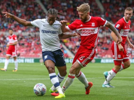 Daniel Johnson impressed in the middle of the park for PNE.