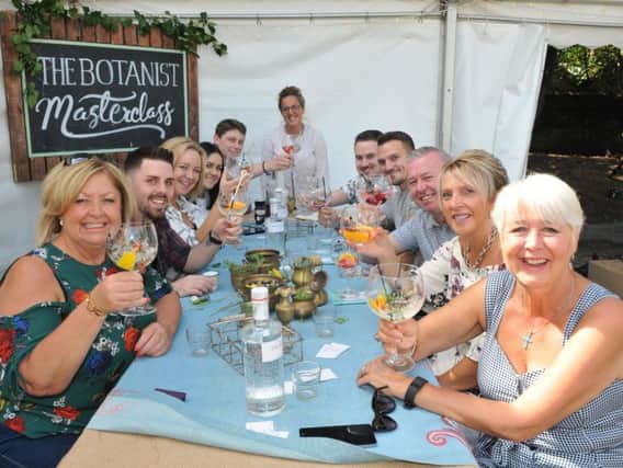 Photo Neil Cross: The Plungington Hotel hosts its first ever Gin Festival Masterclass