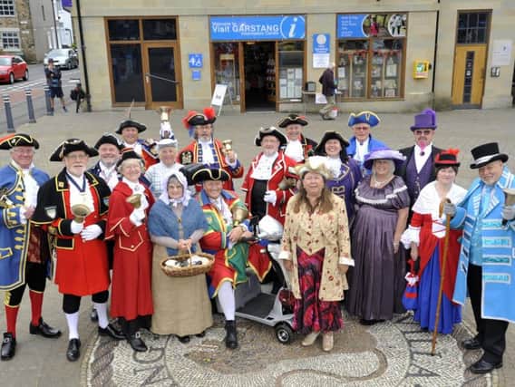 Oyez, oyez contestants gather for the Garstang Town Criers contest