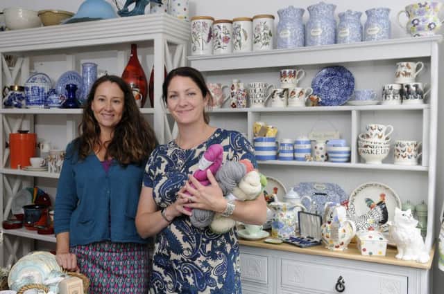 Jess Tubman from Penny St Collectables and Kate Makin from Northern Yarn have opened a shop on Penny Street