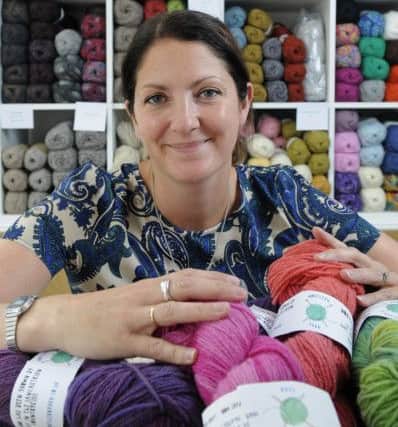 Jess Tubman from Penny St Collectables and Kate Makin from Northern Yarn have opened a shop on Penny Street.  Pictured is Kate Makin.