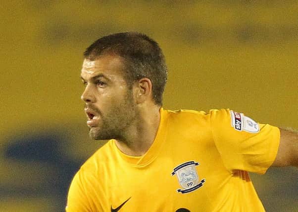 John Welsh played in PNE's Lancashire Senior Cup win over Burnley