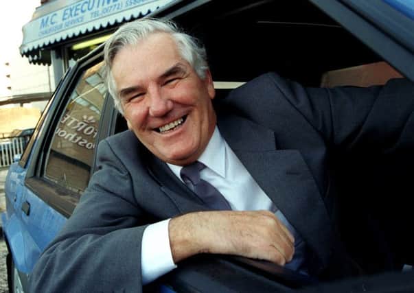 John Miller pictured just before his retirement in 2000