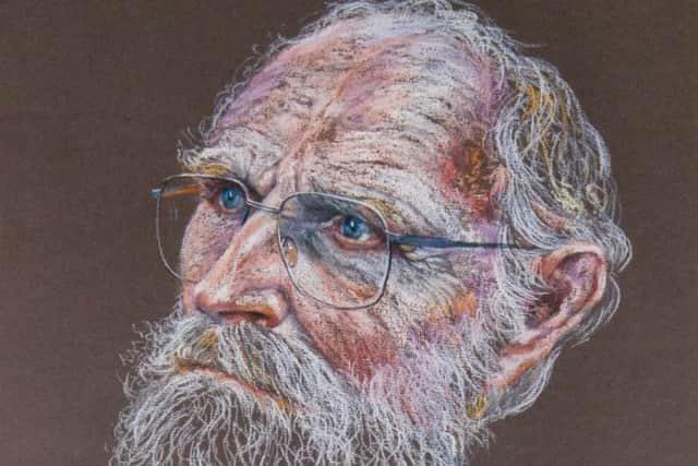 Jack's 80th birthday portrait by Will Simm