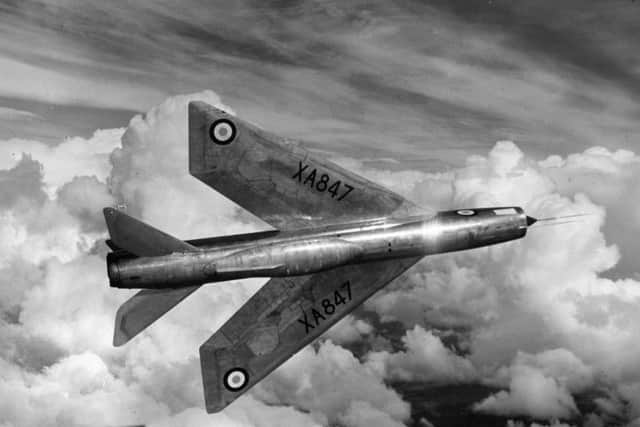 Lightning XA847 in flight in 1958