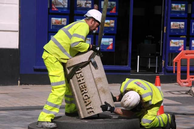 Workmen on Fishergate