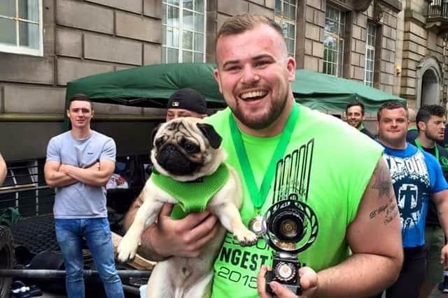 Greg was crowned as Preston's Strongest Man in 2015
