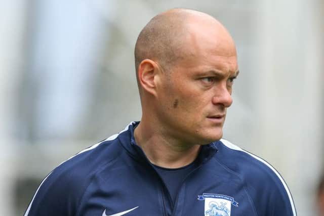 Preston manager Alex Neil