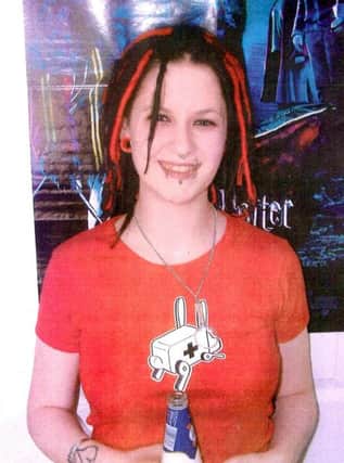 Undated handout file photo of Sophie Lancaster. PRESS ASSOCIATION Photo. Issue date: Thursday March 27, 2008. A 15-year-old boy, Brendan Harris, was found guilty at Preston Crown Court today of murdering 20-year-old Sophie Lancaster, who was kicked to death in a park because she was dressed as a Goth. See PA story COURTS Park. Photo credit should read: Lancashire Police/PA Wire