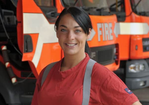Sammy Preddy became the youngest female firefighter in the UK when she joined the service aged 18