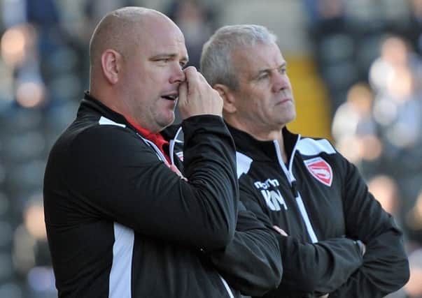 Jim Bentley and his assistant Ken McKenna. Picture: B&O Press Photo