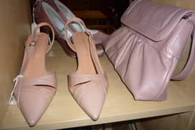 These matching shoes and handbag are only 10 each