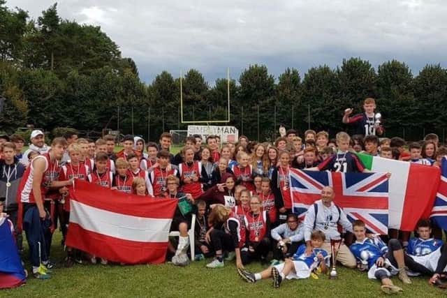 The British Blades with European teams
