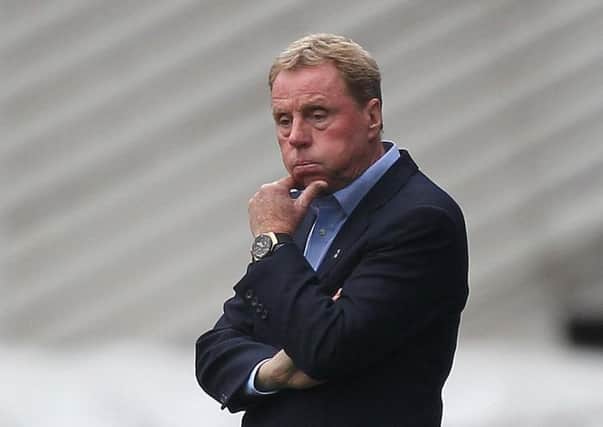 Harry Redknapp on the touchline during Birmingham's defeat to PNE