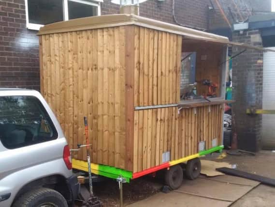 The trailer was stolen from Greaves Town Lane