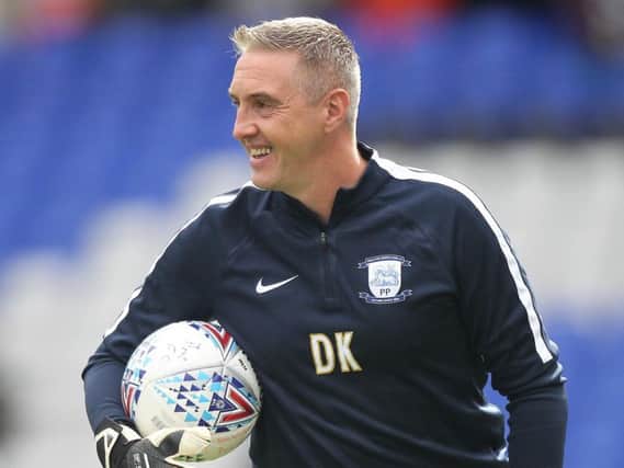 PNE's new goalkeeper coach Dean Kiely at Birmingham