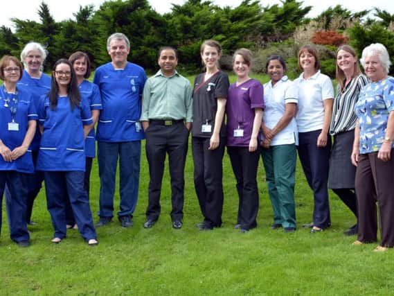 Staff from Lancashire Teaching Hospitals Trust and East Lancashire Teaching Hospital