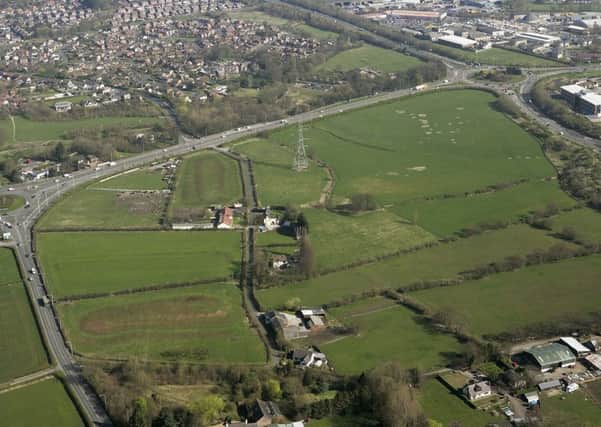 The Cuerden Strategic Site between the A582 Lostock Lane near St Catherines Hospice, the A5083 Stanifield Lane, and the A49 Wigan Road