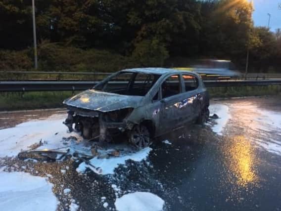 The Southbound carriageway is currently closed