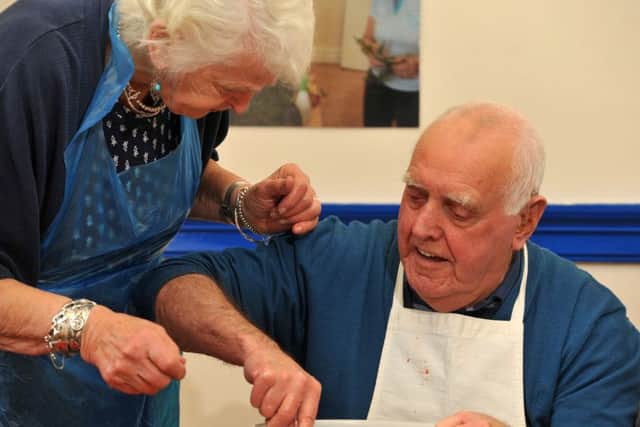Cookery classes at Galloway's Society for the Blind