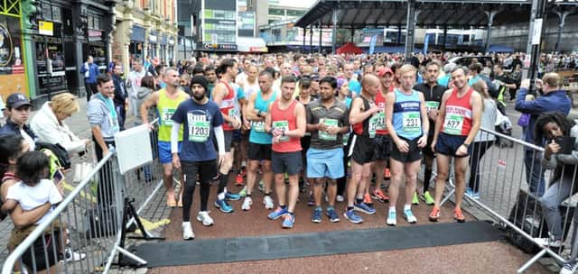 The 10K run sets off  Run Preston