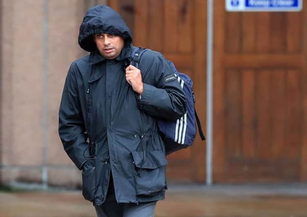 Jayson Lobo, a former police officer from Lancashire police, arrives at Liverpool Crown Court. Photo credit: Peter Byrne/PA Wire
