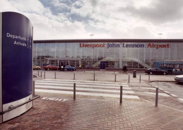 Liverpool John Lennon Airport - new Â£32.5 million passenger terminal / liverpool airport