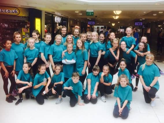 Dancers from Carol Mays Academy in Preston