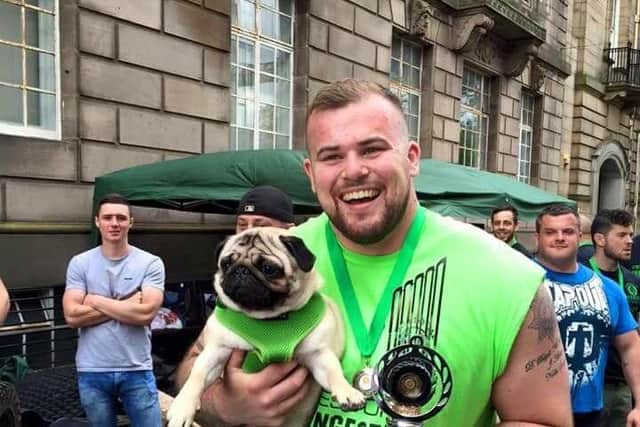 Greg Dunnings was previously crowned as Preston's Strongest Man
