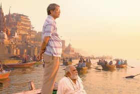 A son is left with no choice but to embark on a journey with his father to Varanasi in Hotel Salvation.