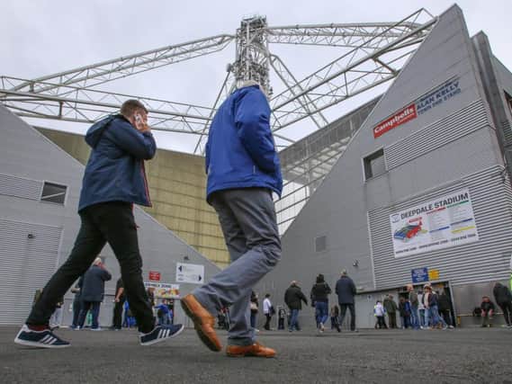 Fans arrive for Saturday's game with Sunderland at Deepdale.
