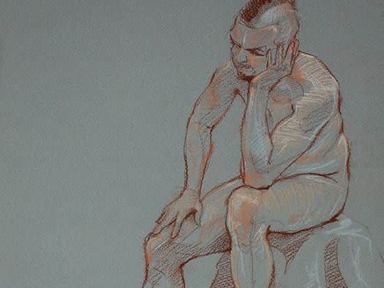 A life drawing