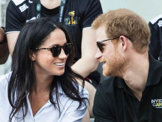 Prince Harry and Meghan Markle attending the Invictus Games in Toronto, Canada