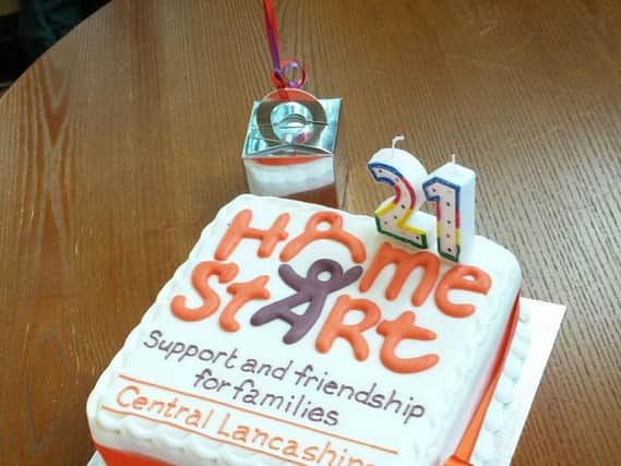 Home-Start Central Lancashire celebrates its 21st birthday with a party at St Joseph's Parish Centre in Chorley
