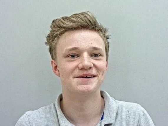 17-year-old Joshua Stock, who has been missing from Chorley