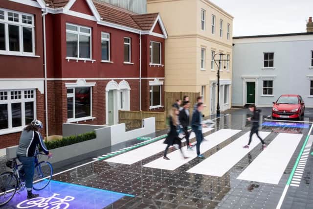 The Smart Crossing aims to reduce the number of incidents at pedestrian crossings
