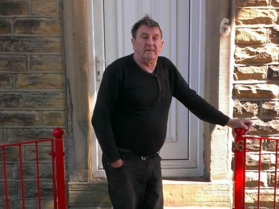 Bob Harrison says he suffered two years of harrassment at the hands of a gang of yobs