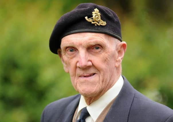 Normandy veteran, Stanley Dickinson of Chorley.