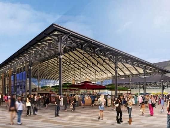 An artist's impression of the new Market Hall