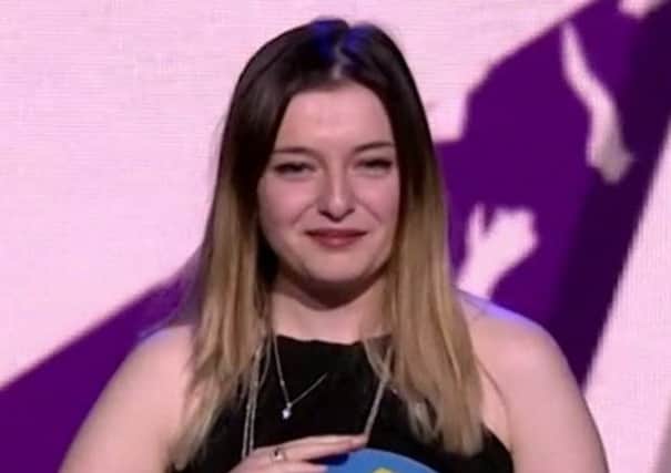 Charlotte Bower was named a national Teen Hero  at the BBC Radio One Teen Awards . She received her award on stage at Wembley from BBC Radio Ones Dev and Alice Levine