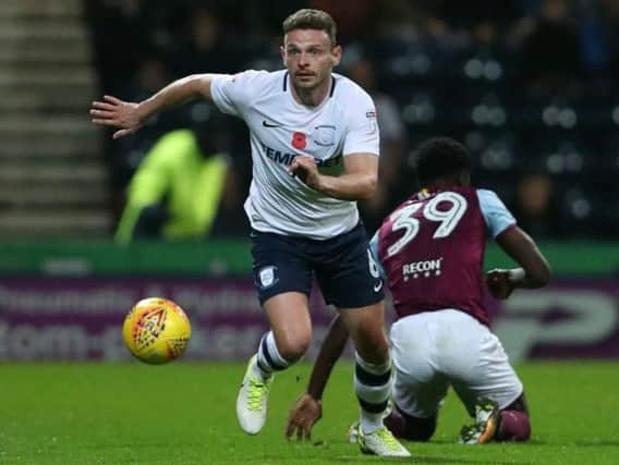 Andy Boyle made his first Championship appearance of the season against Aston Villa.