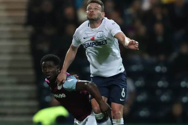 Andy Boyle in action against Aston Villa on Wednesday night