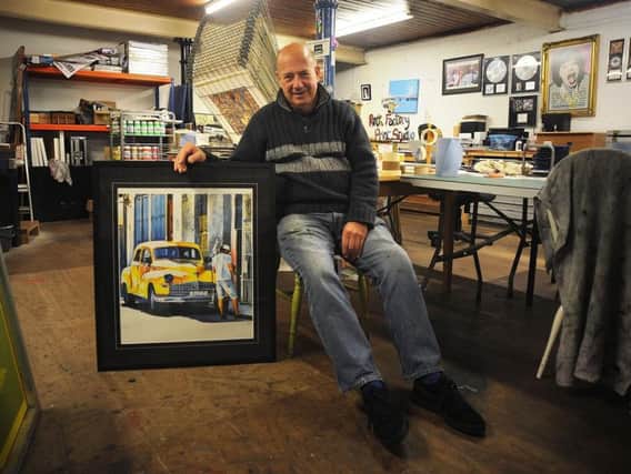Blackpool artist Robin Ross