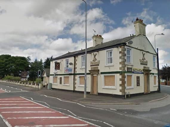 The Windmill Hotel on Preston New Road, near Samlesbury.