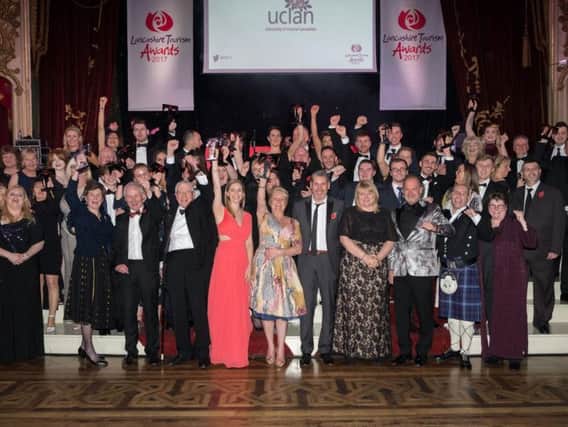 Winners at Lancashire Tourism Awards