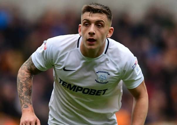Preston North End's Jordan Hugill