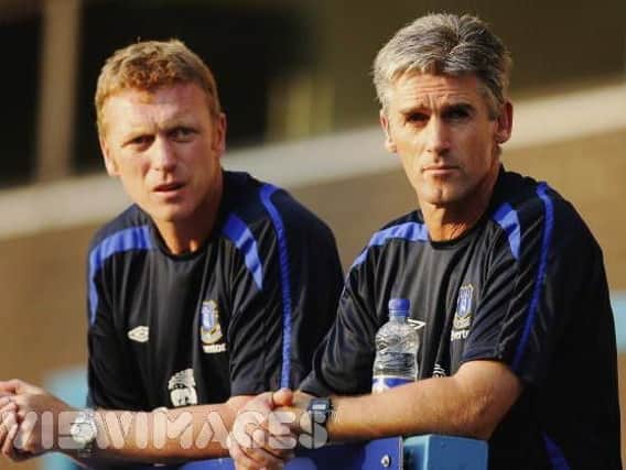 David Moyes and Alan Irvine
